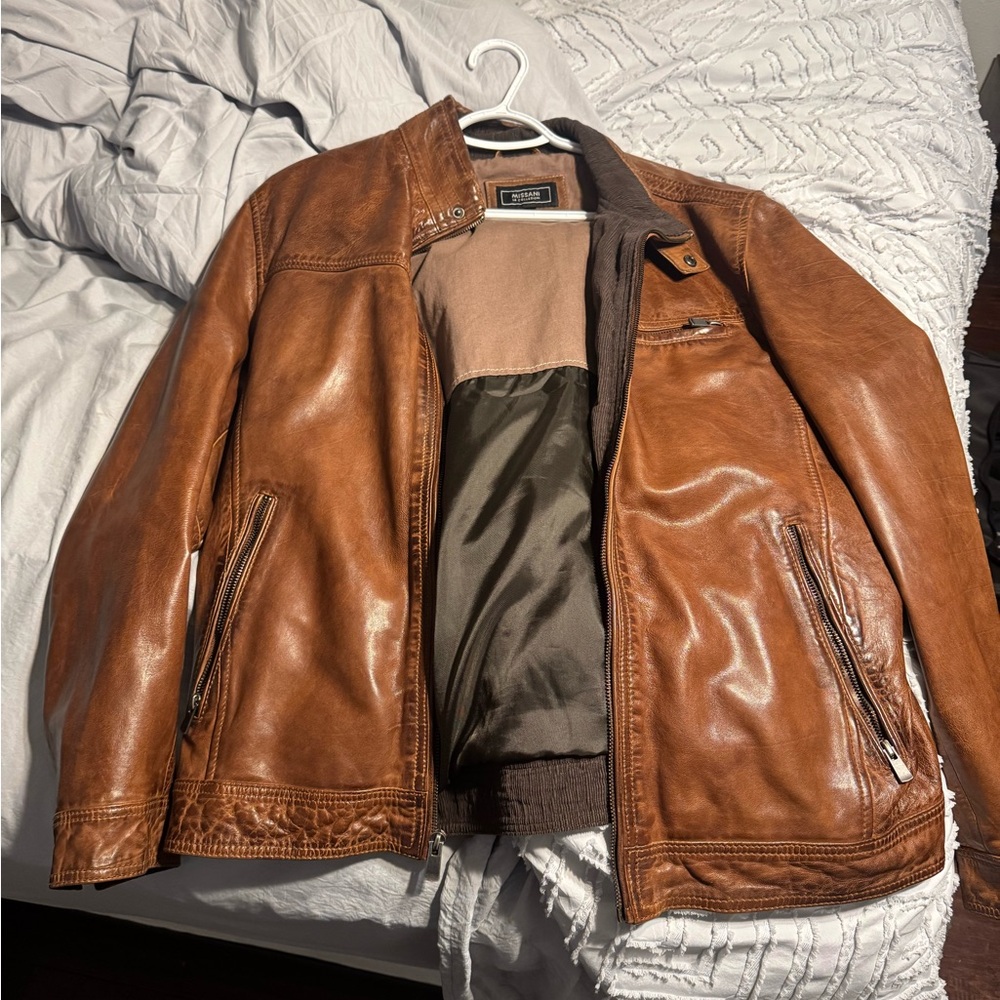 Missani Leather Jacket. Worn 10 times max